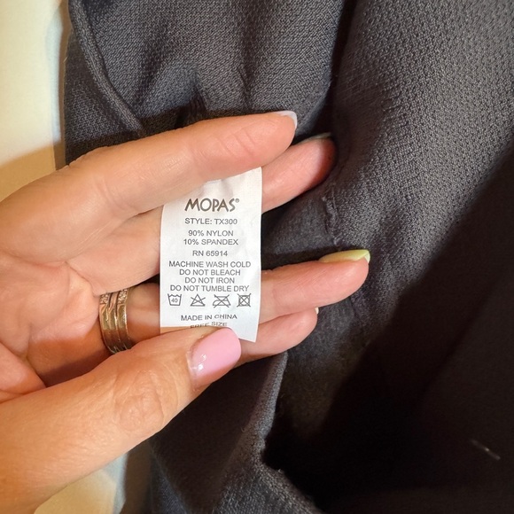 MOPAS Women FREE SIZE Fleeced  Gray Leggings - Picture 4 of 8